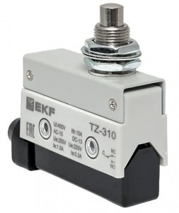 EKF выключатель концевой TZ-310 толкатель купольный IP40 TZ-310