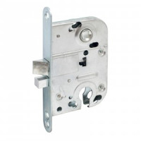 АЛЛЮР Замок врезной б/руч  2018 ZP хром B2B б/о (50,10)