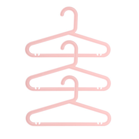 VETTA Набор детских вешалок, 3 шт, 34х20х0.5 см, пластик