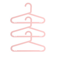 VETTA Набор детских вешалок, 3 шт, 34х20х0.5 см, пластик