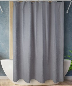Штора для ванной 180x180см, полиэстер, ELITE, платиновый, 546/Еврогарант