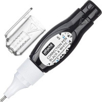 Корректирующая ручка 6мл Attache Selection Black &amp; White черн корпмет нак 1079359