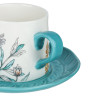 Набор чайный 2 пр., 180мл, MILLIMI, Аквамарин, фарфор
