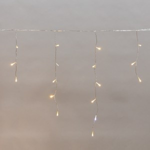 Гирлянда-бахрома ул. Айсикл 238LED т-бел 10х0,6м/51нит мерц прозр.соед 5мод. IP44 255-546 Neon-Night