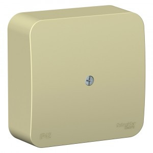 Systeme Electric BLANCA кор. распред. 75х75х30 ОУ крыш под каб/канал беж. IP42 бел. BLNRK000017(15!)