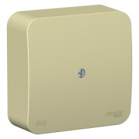 Systeme Electric BLANCA кор. распред. 75х75х30 ОУ крыш под каб/канал беж. IP42 бел. BLNRK000017(15!)