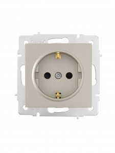 Lezard VESNA мех. роз. штор. СУ 16А титан (ПБТ, корп. ABS)  742-3788-124B