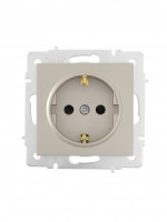 Lezard VESNA мех. роз. штор. СУ 16А титан (ПБТ, корп. ABS)  742-3788-124B