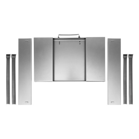 Мангал-дипломат в сумке 410 x 280 x 125, 1.5 мм, 6 шампуров в комплекте, Camping Palisad