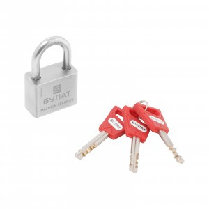 БУЛАТ ВС 3-С40 НС нержавеющая сталь 3кл. d=7мм Замок навесной36,12)