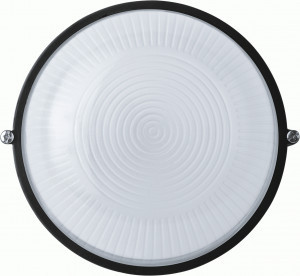 Navigator св-к влагозащит. R1 IP54 60W E27 круг без реш черный NBL-R1-60-E27/BL 94811