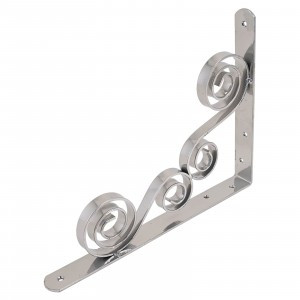 Кронштейн фигурный Домарт мод.7300*225) хром10)