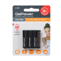 Э/п GoPower R03 BL4 Heavy Duty 1.5V (4/48/576)