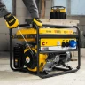 Генератор бензиновый GE 6900, 5.5 кВт, 220 В/50 Гц, 25 л, ручной старт Denzel
