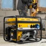Генератор бензиновый GE 6900, 5.5 кВт, 220 В/50 Гц, 25 л, ручной старт Denzel