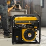 Генератор бензиновый GE 6900, 5.5 кВт, 220 В/50 Гц, 25 л, ручной старт Denzel