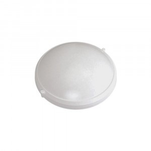 Gauss св-к св/д ЖКХ Qplus круг 15W(1220Lm) 4000K 4K 175x76 белый  IP54 141411215