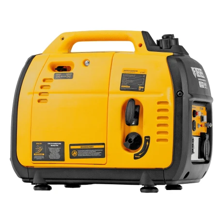 Генератор инверторный GT-1200iS, 1.2 кВт, 230 В, бак 2.4 л, закрытый корпус, ручной старт Denzel
