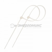 PROconnect хомут нейлоновый 150x2.5 мм 100 шт белый, (10!) 57-0150