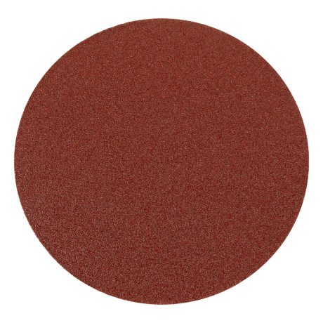 Круг абразивный на ворсовой подложке под "липучку", P 80, 125 мм, 10 шт Matrix