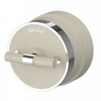 Werkel перекл. ОУ 1 кл. 10A 1 кл. Vintage (слоновая кость матовый/хром) W5812055