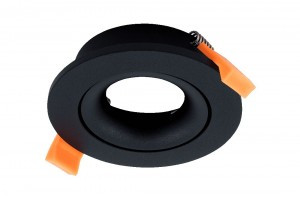 SWG/Design LED NC1779R-FBK св-к встр. рамка мат черный MR16 (LINE-R1-FBK) InLondon