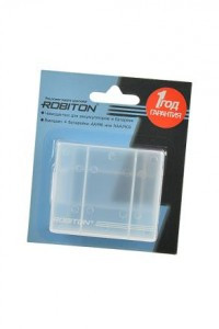 Футляр для аккумуляторов Robiton Robibox *4R6 (*4R03) BL1, 05271