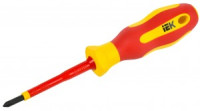 IEK ARMA2L 5 Отвертка диэлектрическая крест. PH1х80 Т2, до 1000В A2L5-SC30-T2-PH-10-080