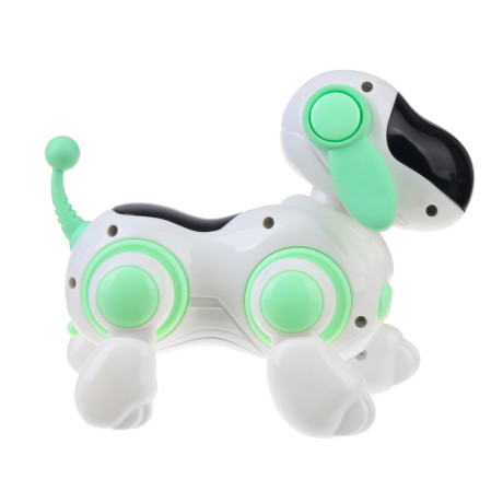 ИГРОЛЕНД Робот питомец-мини в шоубоксе, движение, свет, звук, ABS, 16х10х13см, 2хАА