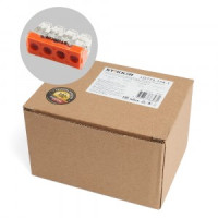 STEKKER клемма СМК LD773-174-1 4х(2,5 - 6 мм2) 450V 41А с пастой (50шт, цена за шт) 39872