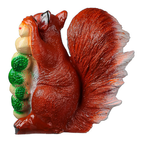 Фигура садовая Белка с желудями 25х25см гипс