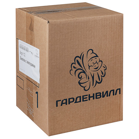 Фигура садовая Белка с желудями 25х25см гипс