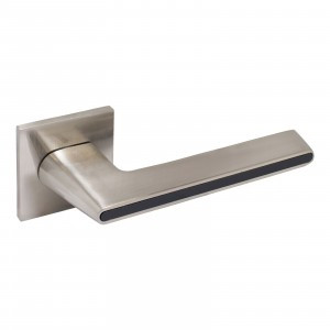 АЛЛЮР АРТ "Адель" SN/BL (85815) защитная пленка, мат.никель/черный Комплект ручек (20)