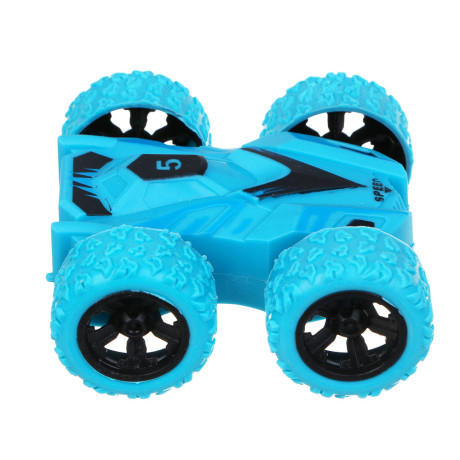 ИГРОЛЕНД Машинка "Трюкач", разворот, инерция, ABS, TRP, металл, 8х3,6х7,5 см, 4 дизайна