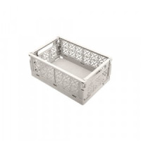 Ящик складной STOCKY S 165x124x73мм 1,2л светло-бежевый 434297534 Бытпласт