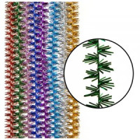 Мишура №1 2м*20мм цвет в ассортименте Волшебная страна