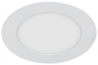 ЭРА св-к встр. св/д даунлайт(панель) 6W(360lm) 4000К 4K круг 120(105)х19мм бел IP20 LED 1-6-4K/1 011