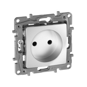 IEK ETIKA Plus мех. роз. СУ 1 мест. алюминий (шторки) 672434