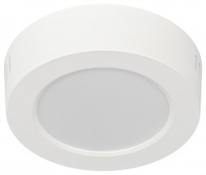 ЭРА св-к накл. св/д даунлайт 12W(860lm) 6500K 6K 123х35 кругл. 185-265В IP40 LED 19 57448