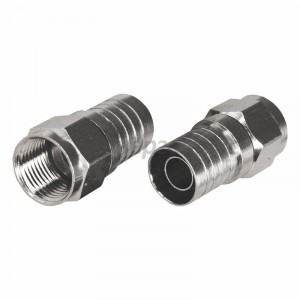 Штекер F RG-6 обжим (03-002B) REXANT цена за шт (100!), 05-4031