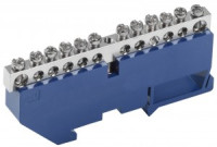 IEK шина N &quot;Ноль&quot; (нул.) на DIN-изол. Ni ШНИ-6х9-12-Д-С YNN10-12-D-K07-N