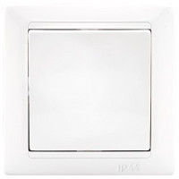 Bylectrica СТИЛЬ выкл. 1 кл. СУ IP44 белый, (С110-827)