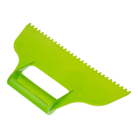 Шпатель для клея, пластмассовый, зубчатый 4 х 4 мм Сибртех