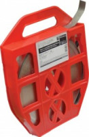 EKF PROxima Лента бандажная для СИП 0.7х20мм, нерж. сталь, пл.корпус (50м, цена за м) f-2007.50