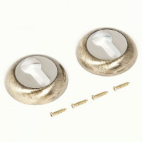 Накладка для ц/м АЛЛЮР АРТ ET-R1 AB(3202) круглое основание ст.бронза (100,10) (компл)