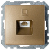 Bylectrica СТИЛЬ мех. компьютерной розетки бронза, (РК18-007 бронза)