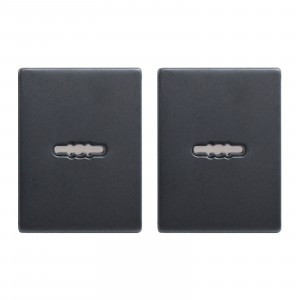 Накладка для сув/м пара) БУЛАТ НДС 02.02 ФЕРОНА  матовый черный(10,100)