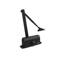 Доводчик дверной VANGER DC-45-BL черный (дверь до45кг, t= -30°C)   \10