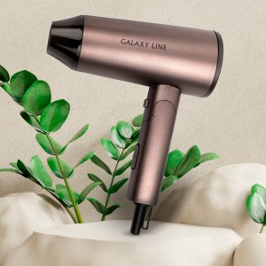 Фен GALAXY LINE GL-4349, 2кВт, 2 скорости, холодный воздух, концентратор,  шнур 1,8м