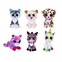 ИГРОЛЕНД Игрушка мягкая &quot;Глазастик&quot;, 15 см, полиэстер, 6 диз.